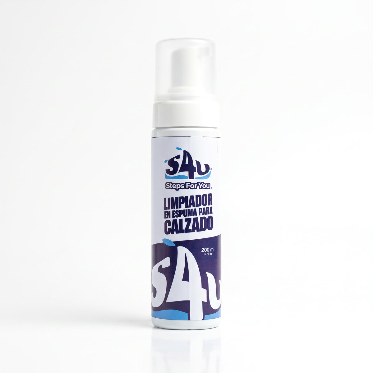 Limpiador en espuma para calzado S4U · 200 ml