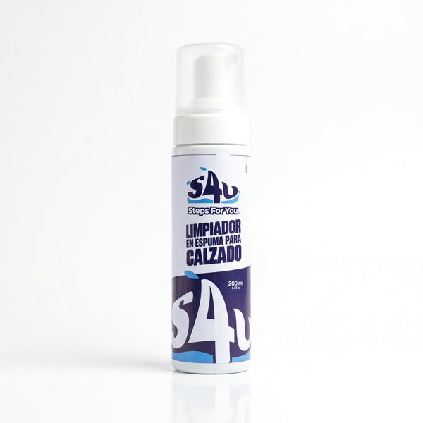 Limpiador en espuma para calzado S4U · 200 ml