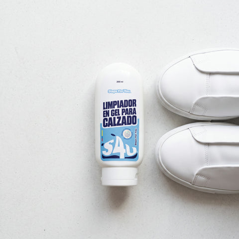 Combo S4U · Gel + Espuma limpiadora para calzado