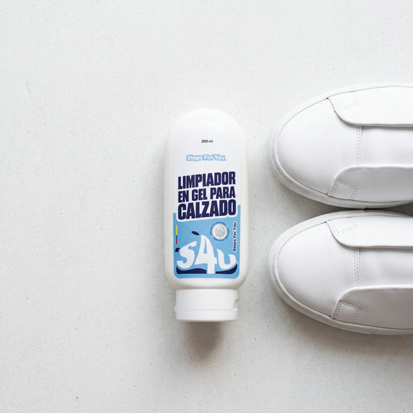 Combo S4U · Gel + Espuma limpiadora para calzado